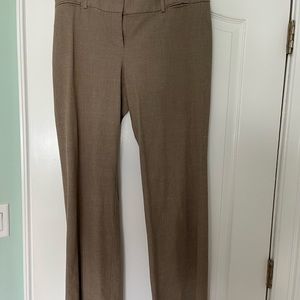 Loft beige/ tan work pants size 10 Marisa trouser